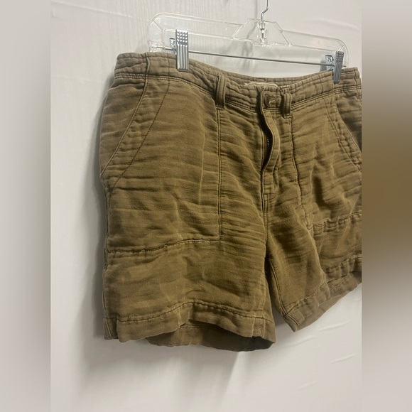 Free People Linen Blend Shorts Size 6 - Picture 3 of 9